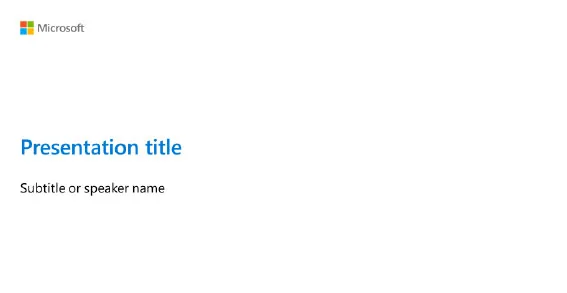 First example of slide layouts for presentation accessibility