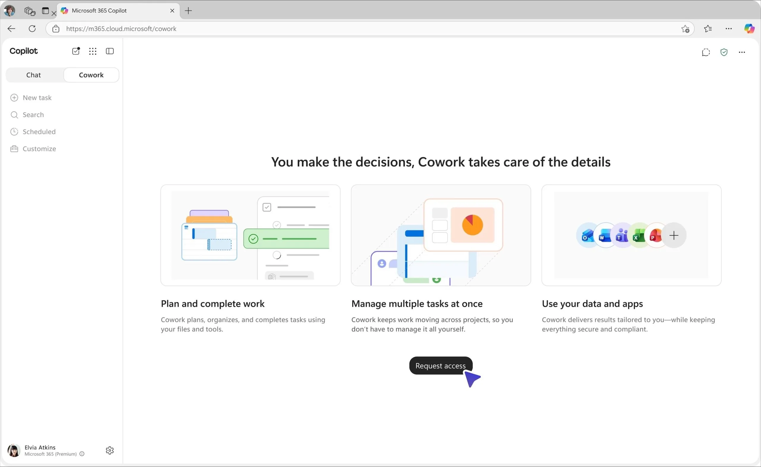 3. When you need to request access